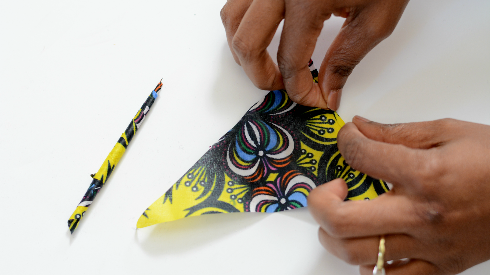 HOW TO MAKE ANKARA EARRINGS AT HOME