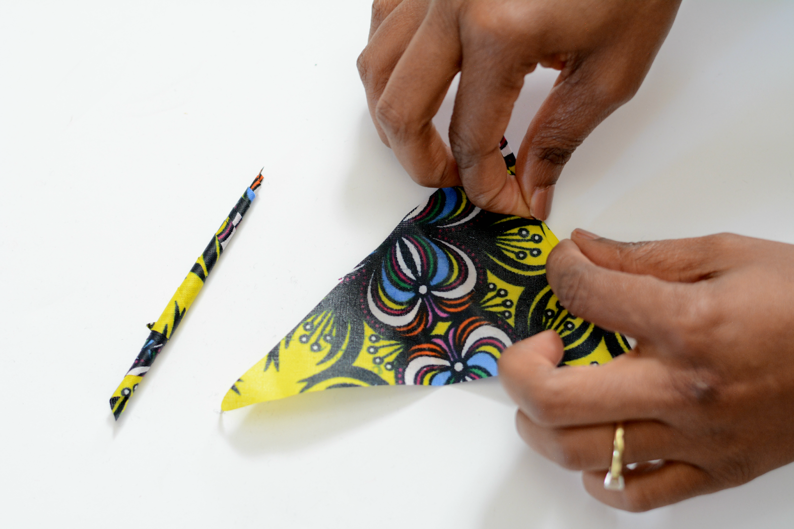 HOW TO MAKE ANKARA EARRINGS AT HOME