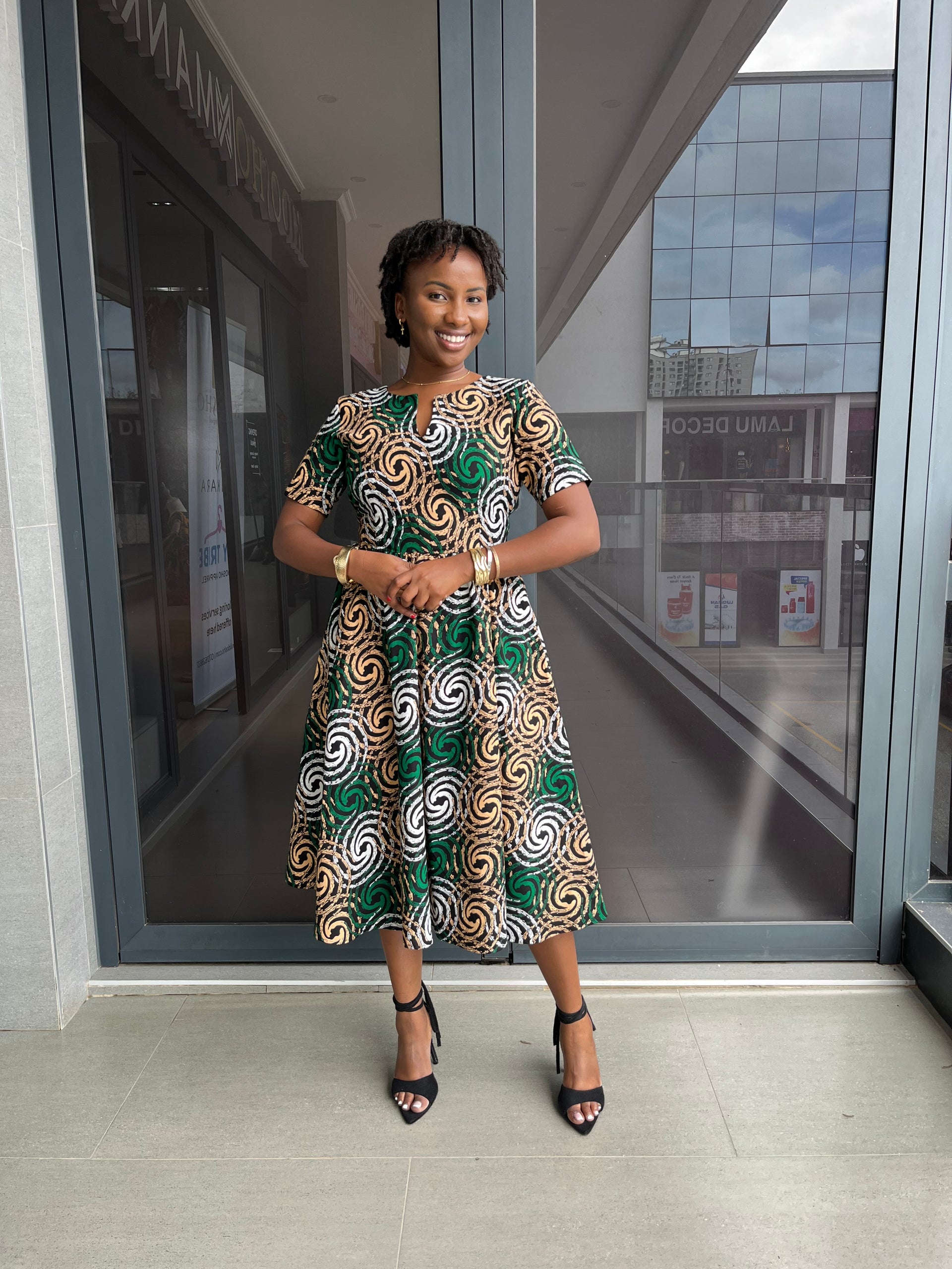 Linda Midi Dress – Kidosho Apparel